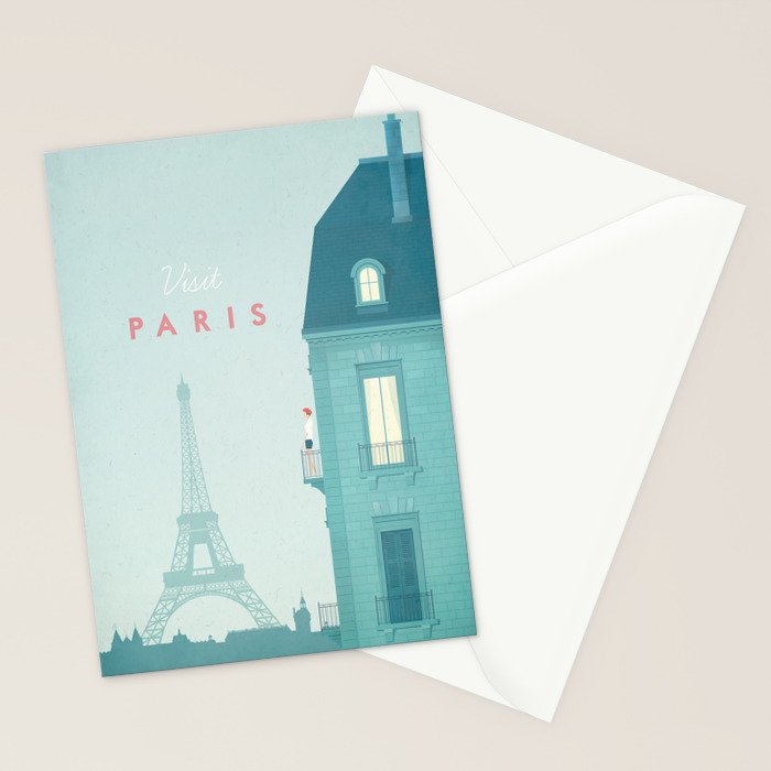Paris Stationery Card Gallery Image 2