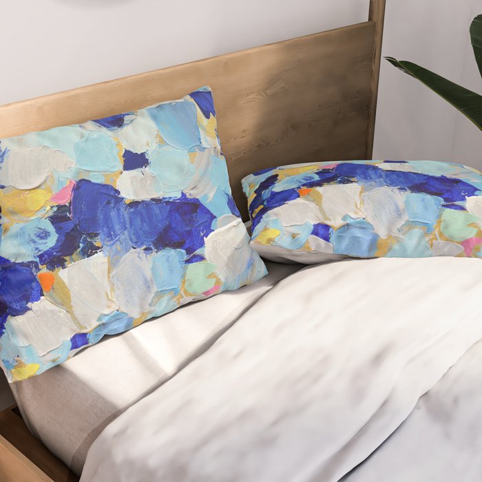 Amoebic Party No. 2 Pillow Sham Gallery Image 2