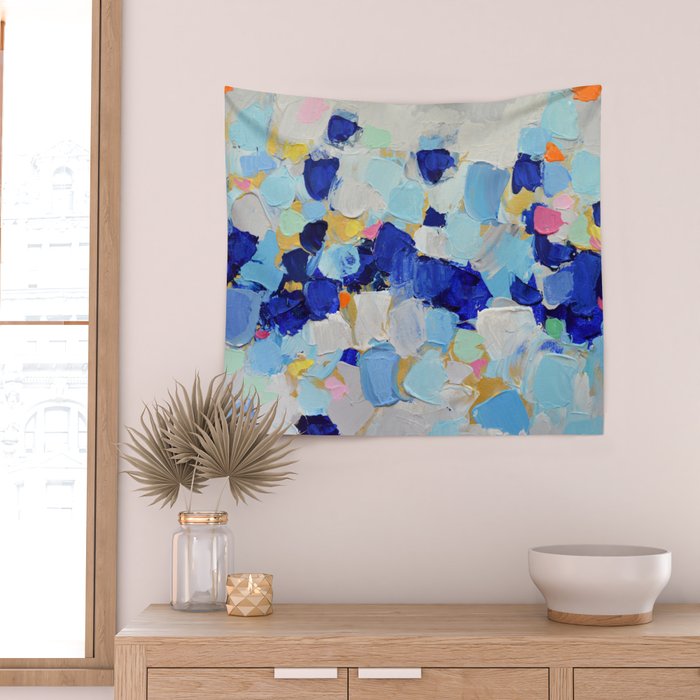 Amoebic Party No. 2 Wall Tapestry Gallery Image 2