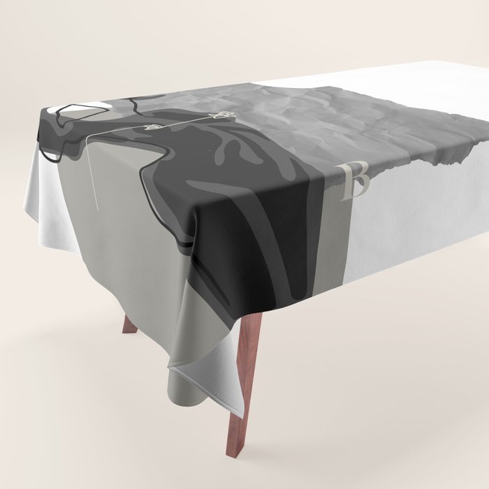 Nude In Shadow Tablecloth Gallery Image 1