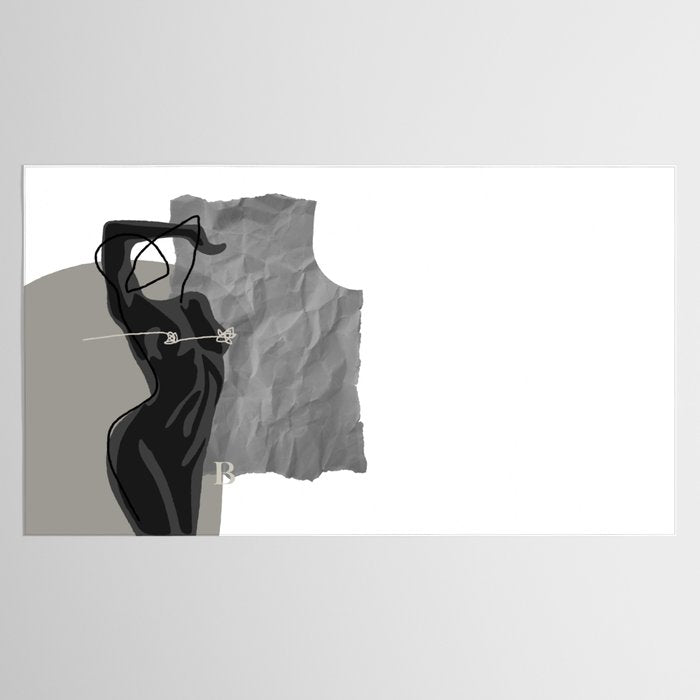 Nude In Shadow Tablecloth Gallery Image 2