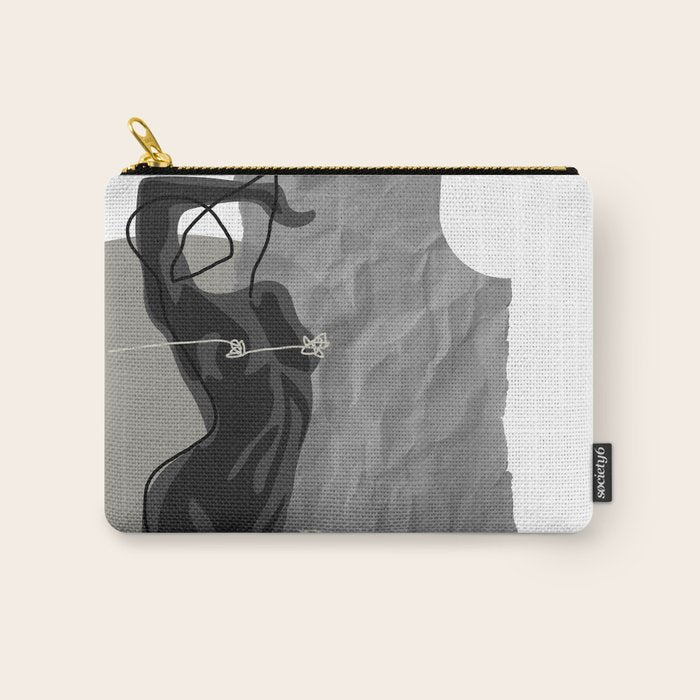 Nude In Shadow Carry All Pouch Gallery Image 1