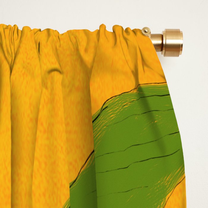 Sunflower Yellow Sami Window Curtain Gallery Image 2