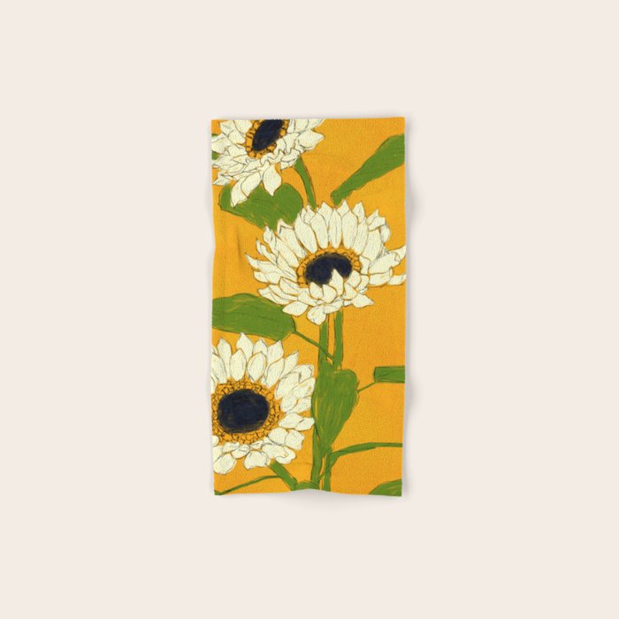 Sunflower Yellow Sami Bath Towel Gallery Image 1