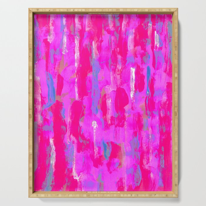 Vibrant Pink Serving Tray Gallery Image 1