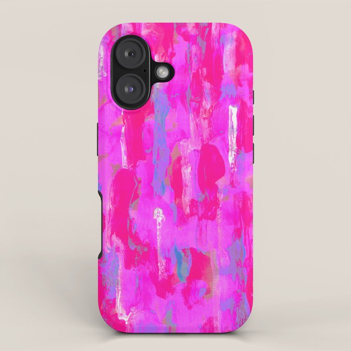 Vibrant Pink iPhone Case Gallery Image 1