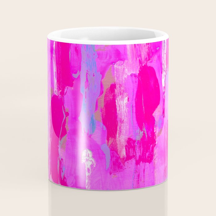 Vibrant Pink Coffee Mug Gallery Image 4