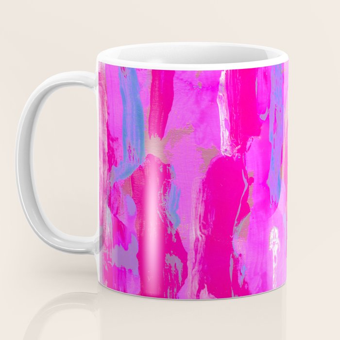 Vibrant Pink Coffee Mug Gallery Image 3