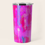 Vibrant Pink Travel Mug Gallery Image 1