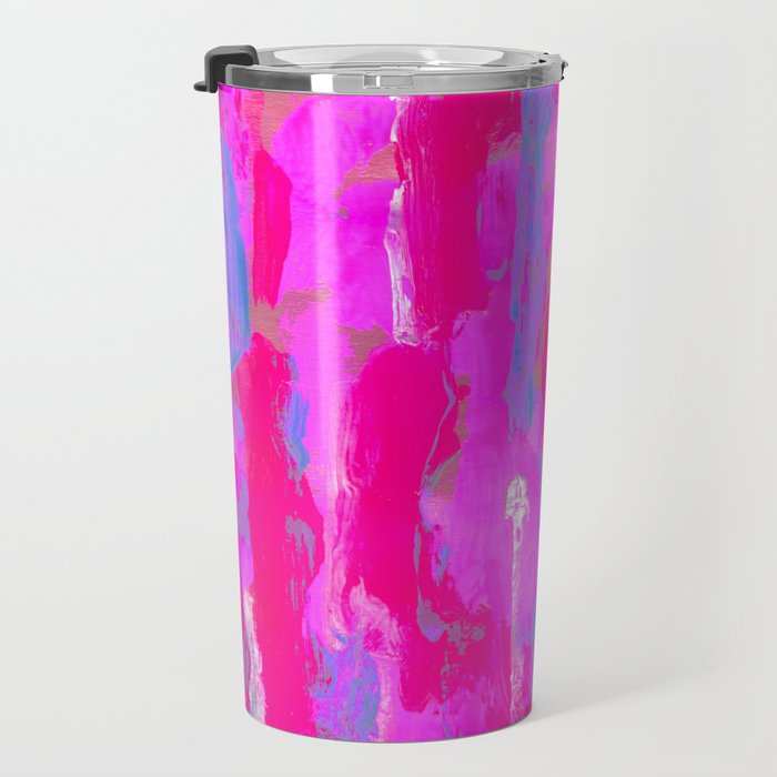 Vibrant Pink Travel Mug Gallery Image 3