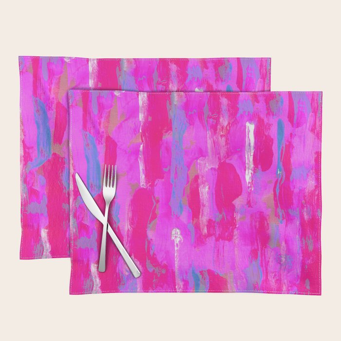 Vibrant Pink Placemat Gallery Image 1