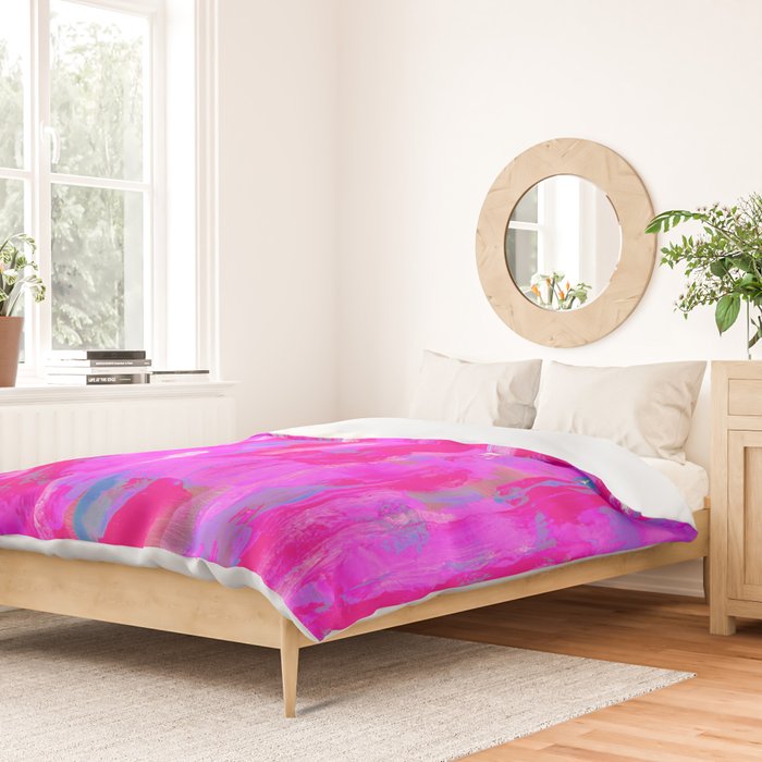 Vibrant Pink Duvet Cover Gallery Image 2