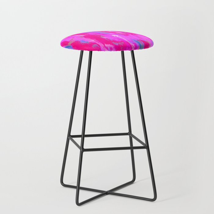 Vibrant Pink Stool Gallery Image 1