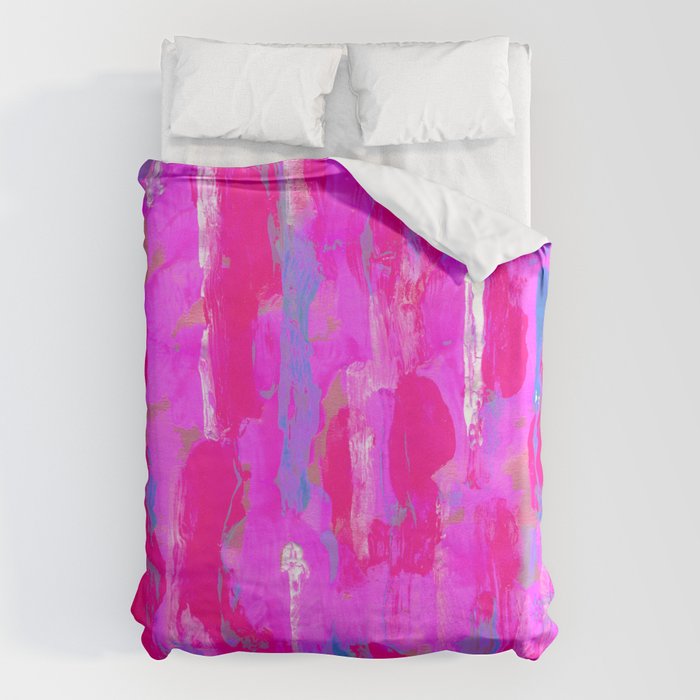 Vibrant Pink Duvet Cover Gallery Image 1