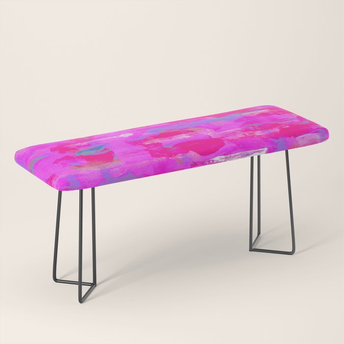 Vibrant Pink Bench Gallery Image 1