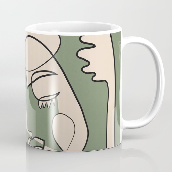 Abstract Faces 7 Coffee Mug Gallery Image 1