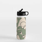 Abstract Faces 7 Water Bottle Gallery Image 1