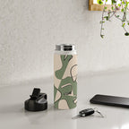 Abstract Faces 7 Water Bottle Gallery Image 4