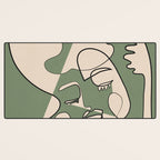 Abstract Faces 7 Desk Mat Gallery Image 3