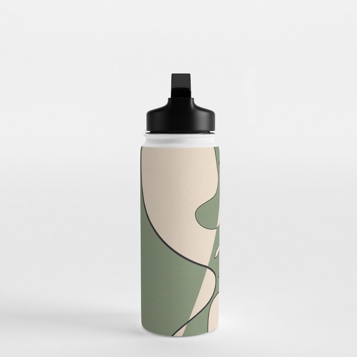 Abstract Faces 7 Water Bottle Gallery Image 3