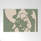 Abstract Faces 7 Welcome Mat Gallery Image 1