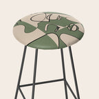 Abstract Faces 7 Stool Gallery Image 2