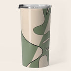 Abstract Faces 7 Travel Mug Gallery Image 3