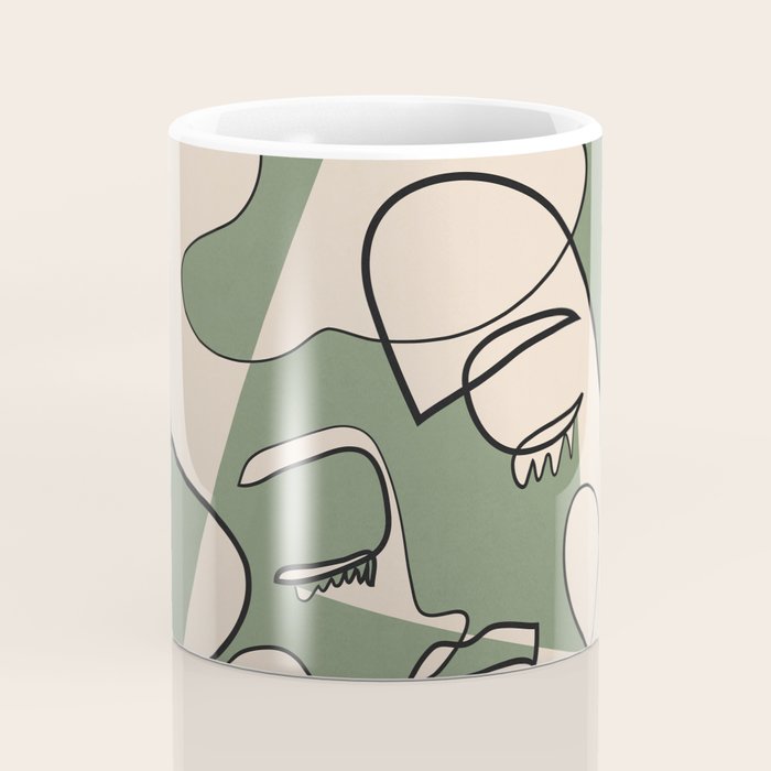 Abstract Faces 7 Coffee Mug Gallery Image 4