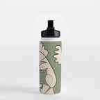 Abstract Faces 7 Water Bottle Gallery Image 2