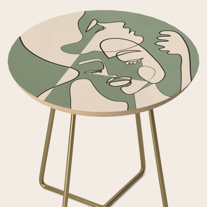 Abstract Faces 7 Side Table Gallery Image 2