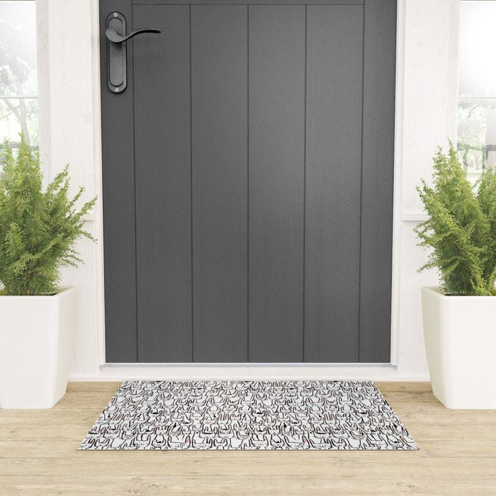 Bunny family Welcome Mat Gallery Image 3