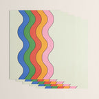Retro Candy Waves Wrapping Paper Gallery Image 3