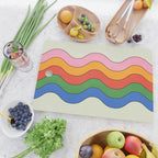 Retro Candy Waves Cutting Board Gallery Image 2