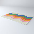 Retro Candy Waves Rug Gallery Image 3