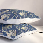 Art Deco Diamonds in Navy and Gold Pillow Sham Gallery Image 3