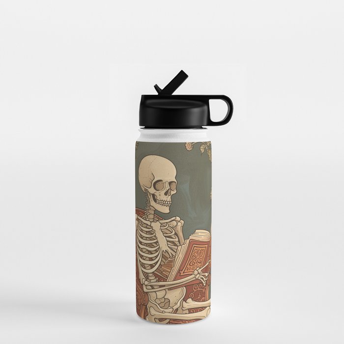 Hardcore Bookworm VI Water Bottle Gallery Image 1