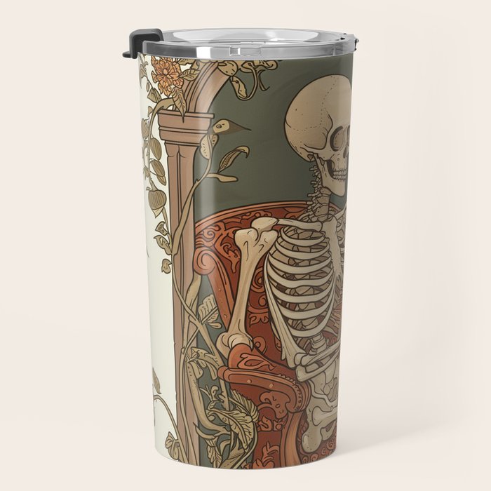Hardcore Bookworm VI Travel Mug Gallery Image 3