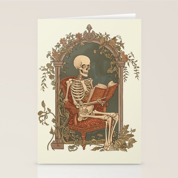 Hardcore Bookworm VI Stationery Card Gallery Image 1