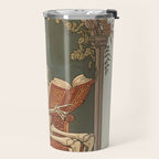 Hardcore Bookworm VI Travel Mug Gallery Image 2