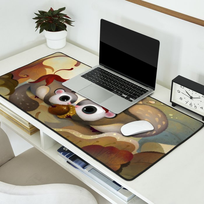 For the coming winter Desk Mat Gallery Image 2