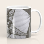 Snowbird, The Magic Garden of Nature, autumn blossom black and white photograph by Karl Blossfeldt Coffee Mug Gallery Image 1