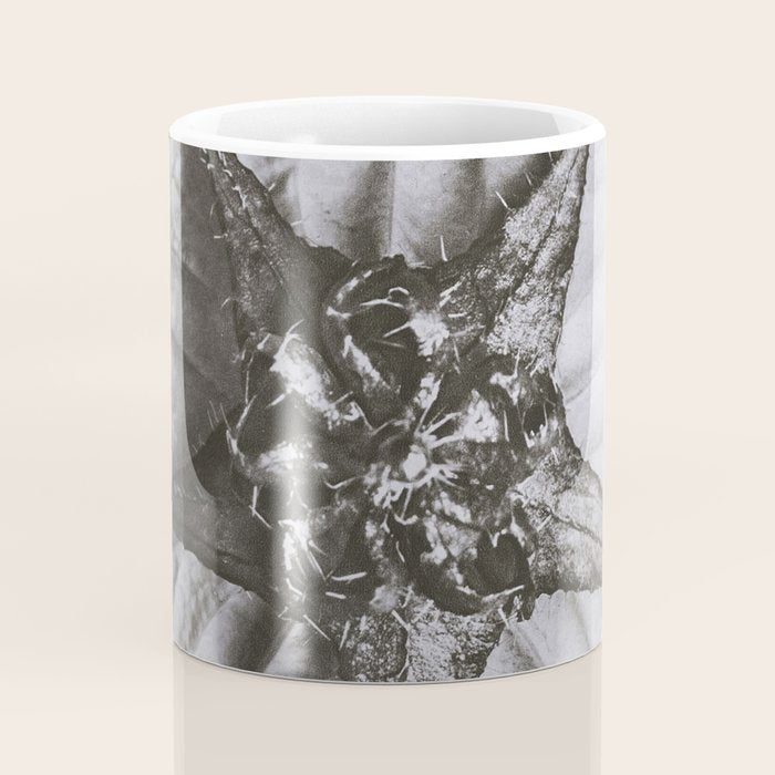 Snowbird, The Magic Garden of Nature, autumn blossom black and white photograph by Karl Blossfeldt Coffee Mug Gallery Image 4