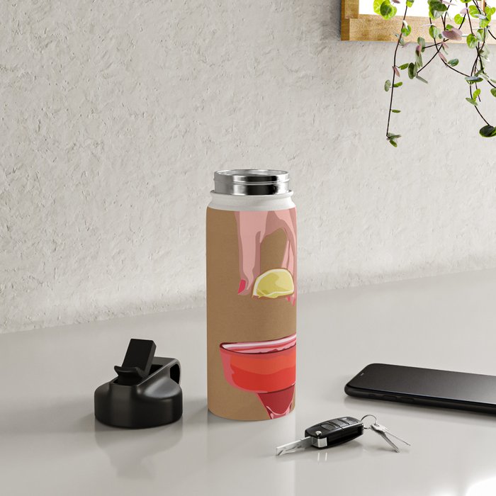 Cocktail Time 1 Water Bottle Gallery Image 4
