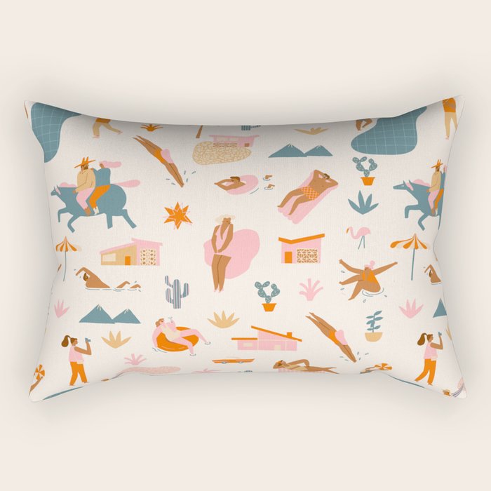 Palm Springs Rectangular Pillow Gallery Image 1