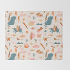 Palm Springs Throw Blanket Gallery Image 2