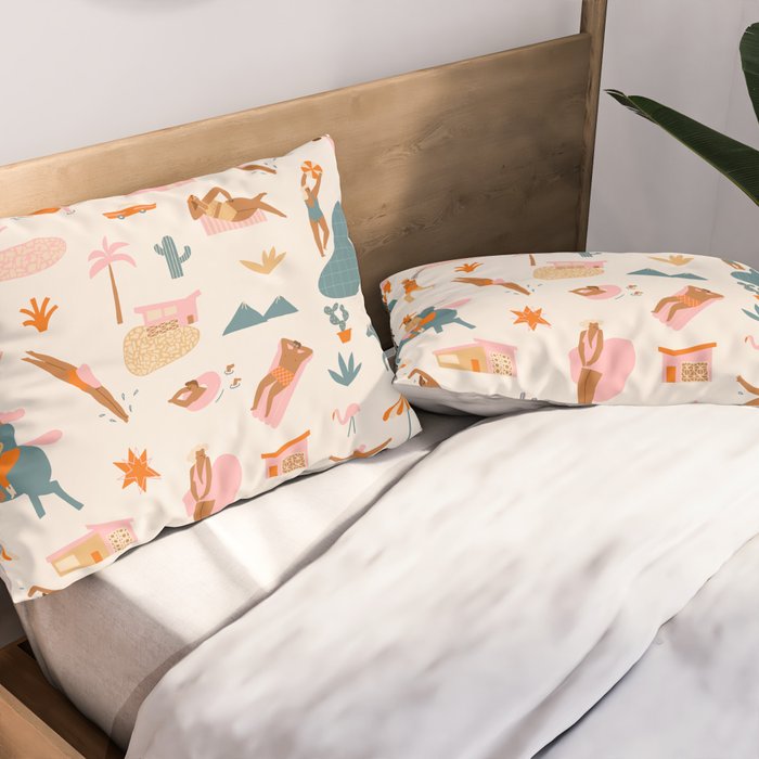 Palm Springs Pillow Sham Gallery Image 2