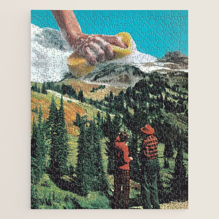 Rub-A-Dub Ridge / Mountain Scrub Jigsaw Puzzle Gallery Image 1