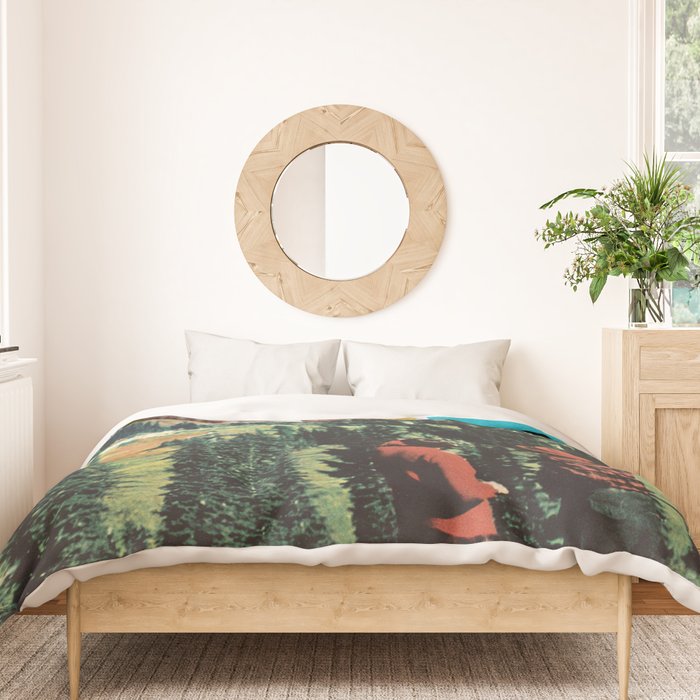 Rub-A-Dub Ridge / Mountain Scrub Duvet Cover Gallery Image 3