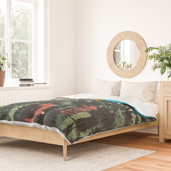 Rub-A-Dub Ridge / Mountain Scrub Duvet Cover Gallery Image 2