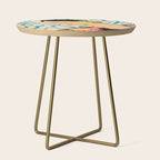 SMILING WOMAN AND SUNSHINE Side Table Gallery Image 1